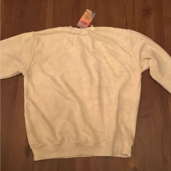 NWT Big Vista Roam Cream Sweater with Buffalo Print - Picture 3 of 8